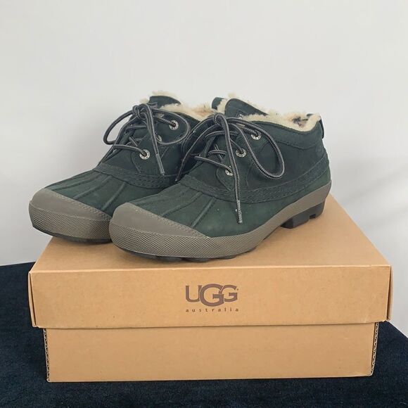 UGG green magpie booties